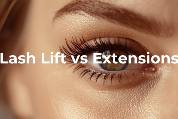 Woman with beautifully lifted natural lashes - Lash Lift vs Extensions, Seda Beauty Salon Waltham Cross