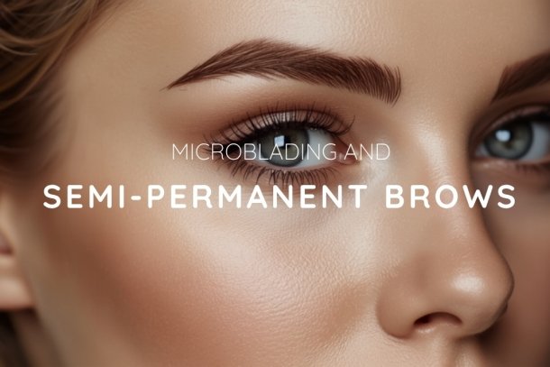 Perfectly shaped microbladed semi-permanent eyebrows - Microblading, Seda Beauty Salon Waltham Cross