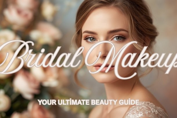 Bride with elegant natural wedding makeup - Seda Beauty Salon, Waltham Cross