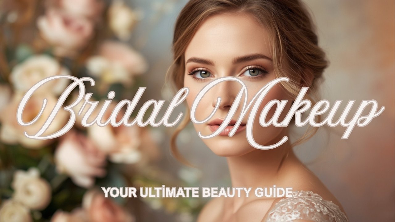 Bride with elegant natural wedding makeup - Seda Beauty Salon, Waltham Cross