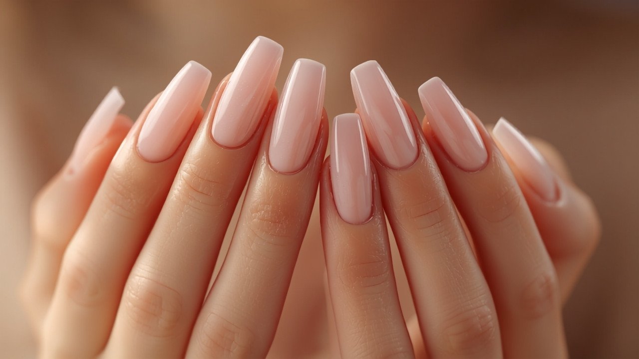 Flawless glossy gel manicure nails - Seda Beauty Salon, Waltham Cross