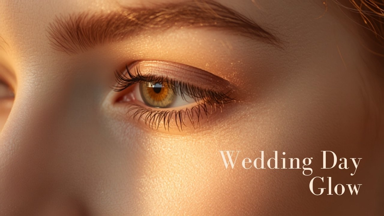Close-up of a bride's soft elegant eye makeup - Seda Beauty Salon, Waltham Cross Close-up of a bride's soft elegant eye makeup - Seda Beauty Salon, Waltham Cross